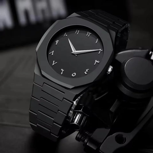 Black Arabic Aura Watch ⌚