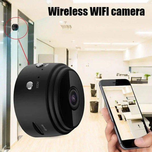A9 WiFi Mini Camera for Smart Home Monitoring Wireless Video Recorder with Security Protection Ideal for Infants Pets Ensuring